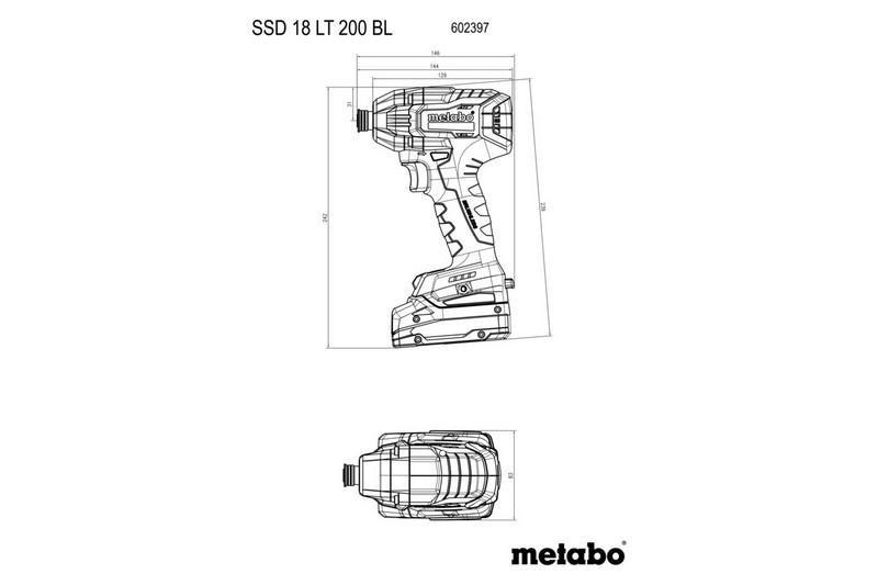 Combo Set 18V Bs 18 Lt Bl + Ssd 18 Lt 200 Bl 2*5.2Ah - Me 685196000
