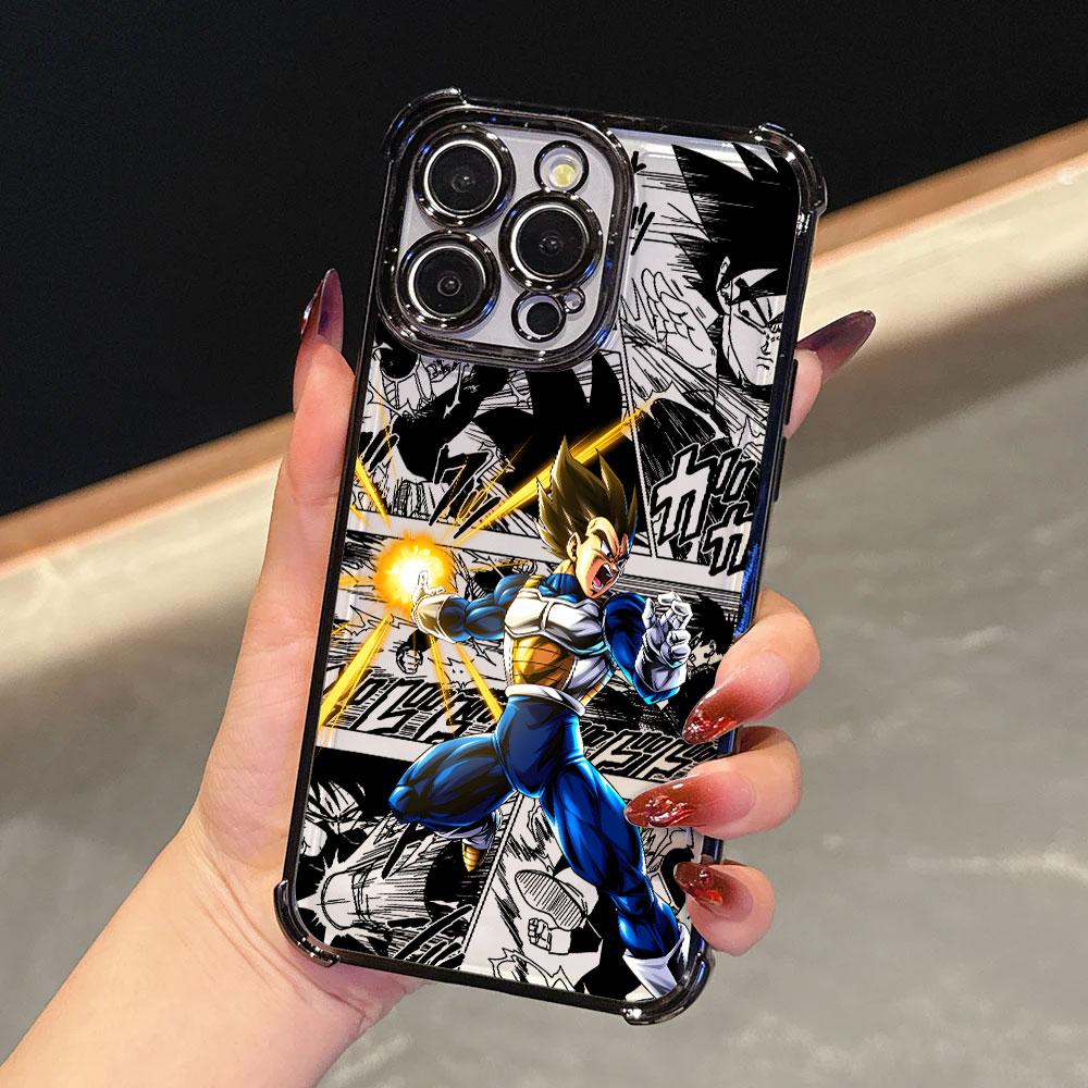 Японское аниме D-Dragon Balls Чехол Для iPhone 17 Pro 16 15 14 13 12 11 Pro Max Чехол 17 Plus 17E 16E 17Air Силиконовая Крышка для Телефона
