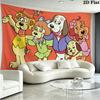 Animated Puppy Pattern Home Decor Tapestry, Wall Hanging, Decorative RV Wall Cloth.MGT0918177