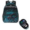 Игровой рюкзак Bloodborne для студентов, школьный рюкзак, походный, для путешествий, однодневный рюкзак для мужчин и женщин, модный книжный рюкзак, сумки через плечо