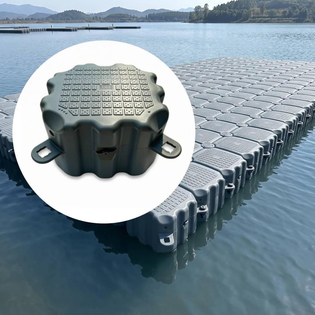 Heavy-Duty Modular Floating Dock Buoy Long-Lasting with Connection