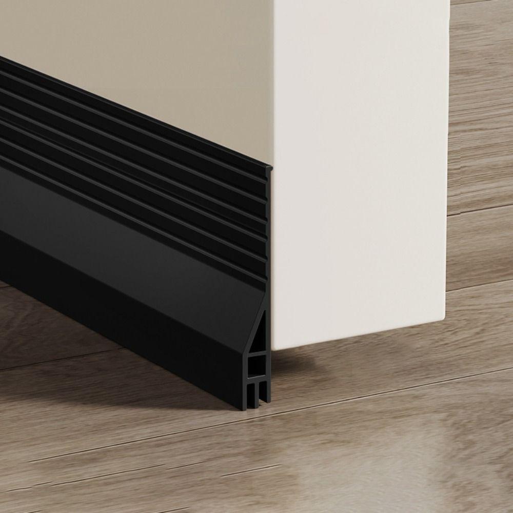 Arbitrary Tailoring Windproof Door Bottom Seal Strip SoundProof Dustproof Door Gap Baffle Soft TPE Waterproof Seal Strip Hotel