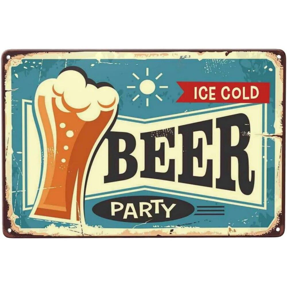 Cheers A Beer Free Beer Tomorrow Metal Tin Signs Posters Plate Wall Decor for Man Cave Bars Cafe Clubs Retro Posters Plaque