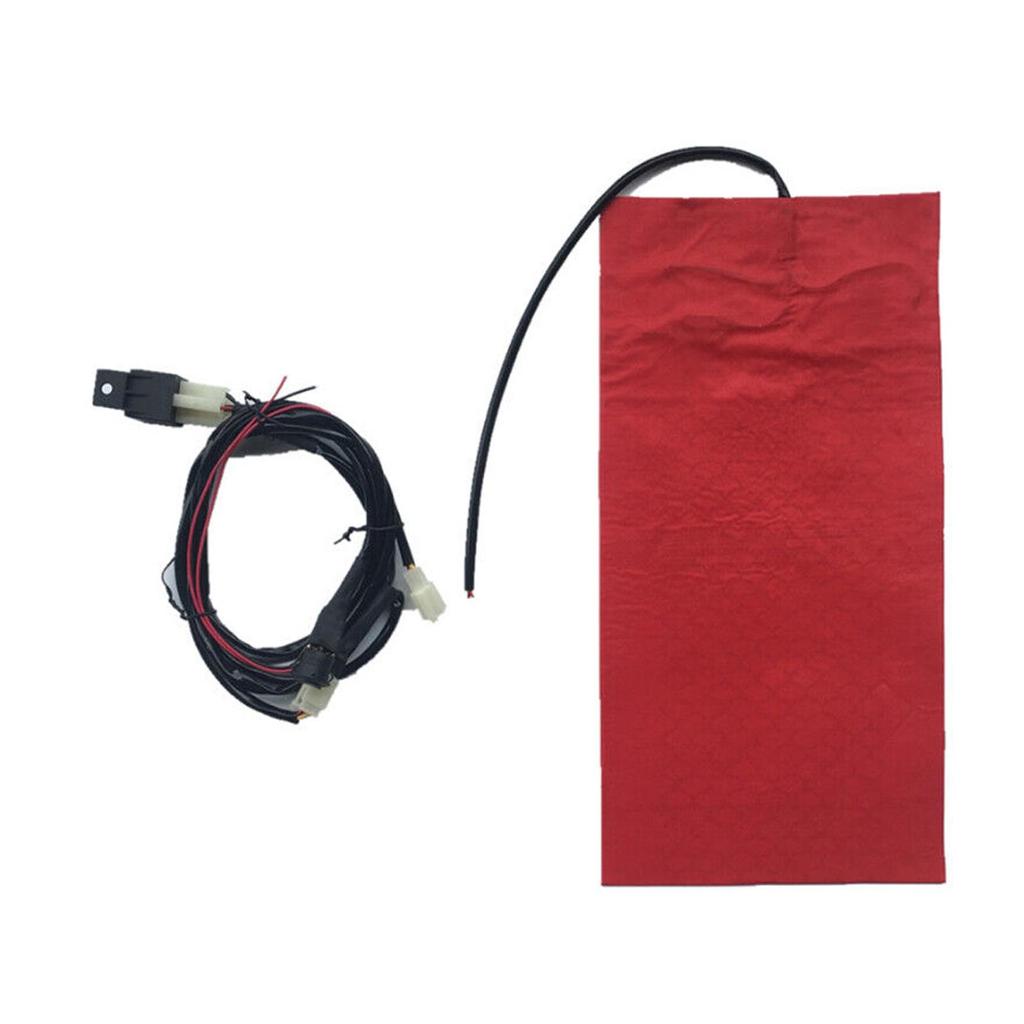 Комплект подогреваемого сиденья для мотоцикла, водонепроницаемый универсальный подогреватель, подушка для сиденья мотоцикла с подогревом A3L4