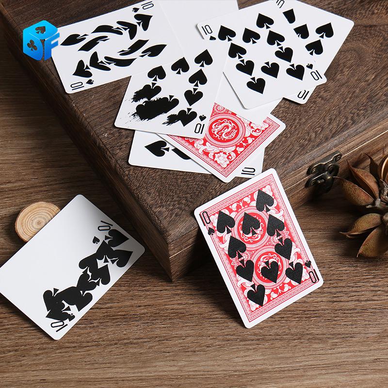 Классические игральные карты Bicycle Northern Magic - Художественная покерная колода для магии, предсказаний и фокусов крупным планом