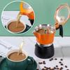 Double Color Coffee Maker Aluminum Moka Coffee Maker Stovetop Espresso Maker  Espresso Brewing