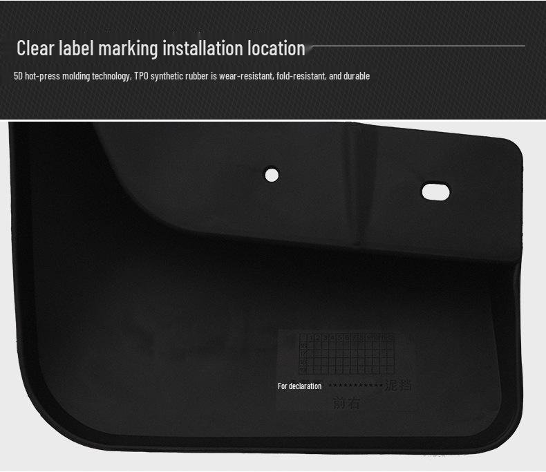 Mudguards for Mitsubishi Airtrek, Outlander, ASX, Eclipse