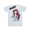 Womens/Ladies Ariel Shell Sketch Cotton Boyfriend T-Shirt