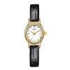 GEDI Vintage Small Watch Woman Elegant Oval Leather Strap Quartz Ladies Watches Wristwatch Waterproof Fashionable
