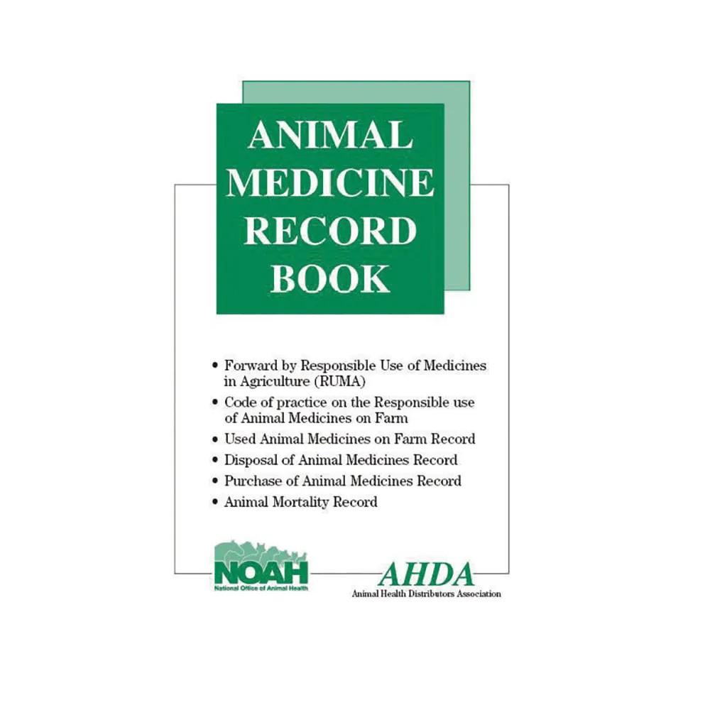 Sundry Animal Medicine Record Book