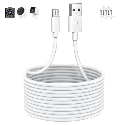 Кабель Micro USB 3M Кабель питания Micro USB для питания камеры видеонаблюдения USB micro B Male Male ATOM Cam Cam Dog Drive Recorder Xbox PS4