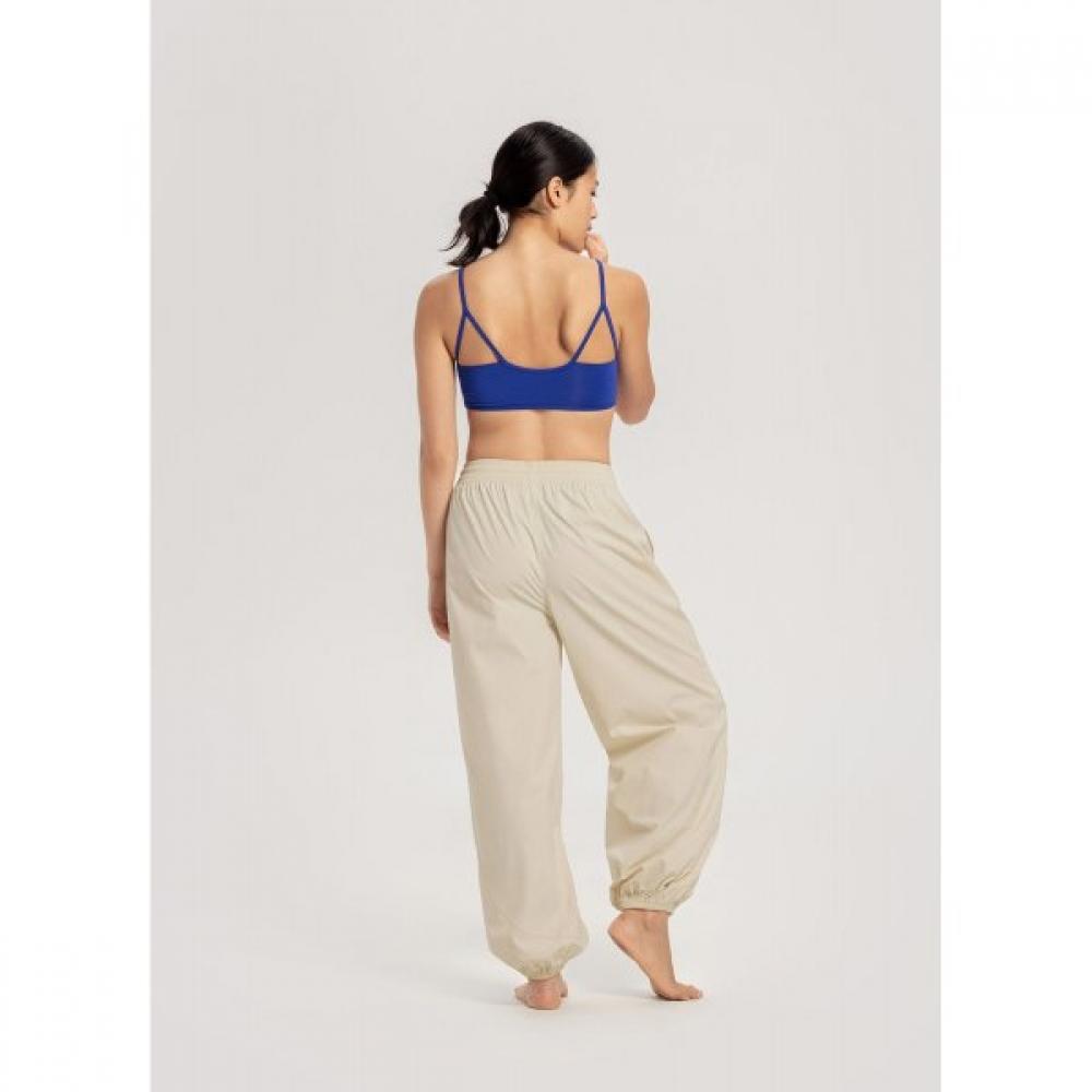Budhi Mudra Diagonal Jogger Pants Bone White B61003apl44 V08