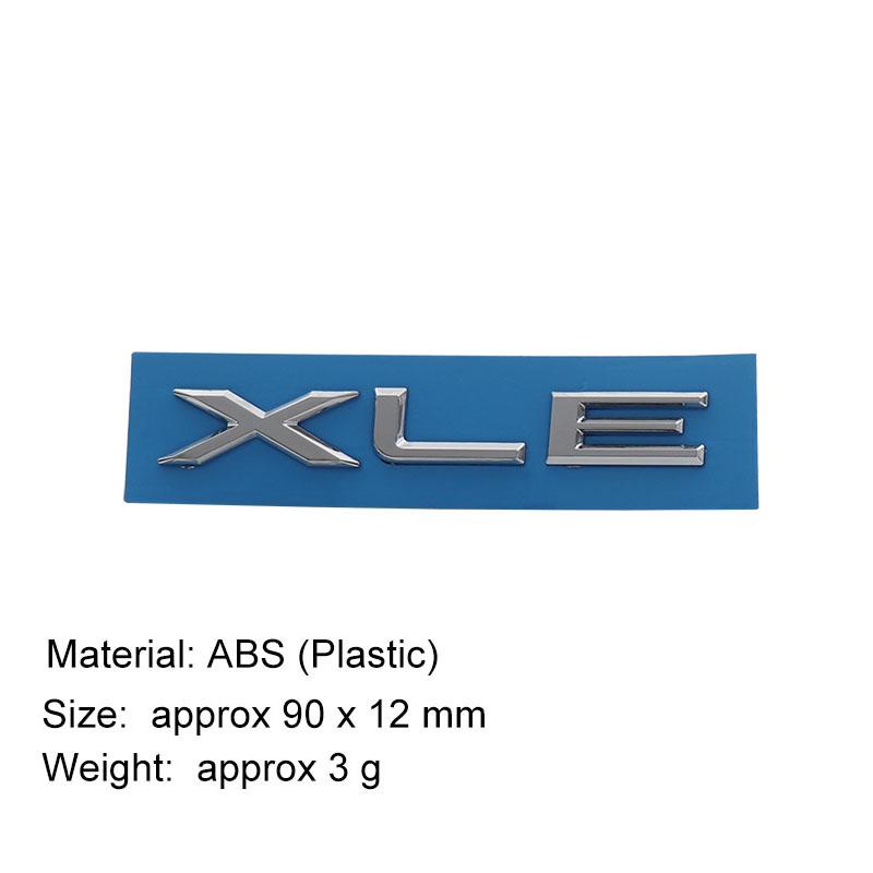 3D Стайлинг автомобиля XLE для автомобиля AVALON Капот Крыло багажник Задний капот Шильдик Наклейка Эмблема Значок Стикер