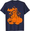 Hot Fashion Unisex Mickey & Friends Halloween Donald Duck Pumpkins T-Shirt S-4XL Four Seasons Gift