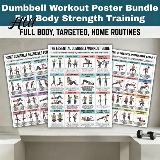 Joint Pain Relief Exercises 3Pcs Chair Tai Chi Exercise Poster Set Seated Workout Senior Self-care Chart for Seniors Low Impact Balance Strength