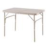 Gray Aluminum Table [Outdoor/Leisure/Desk] 2-Way 90x60cm, FT25-9060(VGY), 93x61x66(37)cm