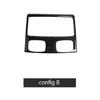 For BMW E90 3 Series 2005-2012 320i 325i Carbon Fiber Car Rear Air Condition Outlet Panel Frame Trim Decoration