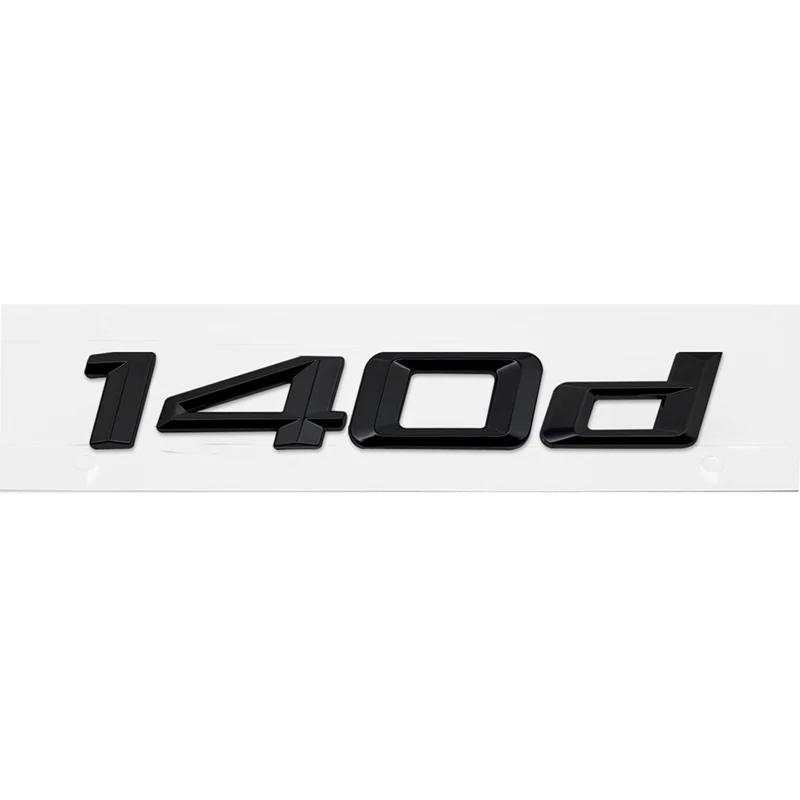 ABS Car Rear Trunk Letters Logo Badge Emblem Sticker For BMW 1 Series 116d 118d 120d 125d 130d 135d 140d E81 E82 E87 E88 F20 F21