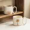 Кружка Тисненая керамическая чашка Чашка Бытовая Высокой ценности Чашка для воды Чашка для кофе Чашка для молока Завтрак