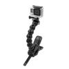 TELESIN Зажим-держатель «Челюсти» Гибкий держатель на гибкой шее для GoPro Hero 13 12 11 10 9 8 DJI OSMO Action 5Pro 4 3 Insta360 X5 X4