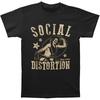 Men's Social Distortion Cowgirl T-shirt Black