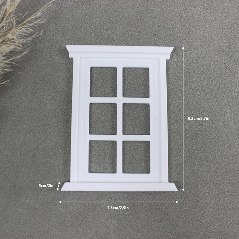 1 шт. кукольный домик миниатюрная оконная рама модель украшения окна кукольный домик 1/12 мини мебель игрушка