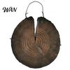 Durable Fern Hanger Staghorn Board, Mounting Board with Pre-Drilled Holes, Geometric Designs, Hanging Vertical Plant Holder for Home Office