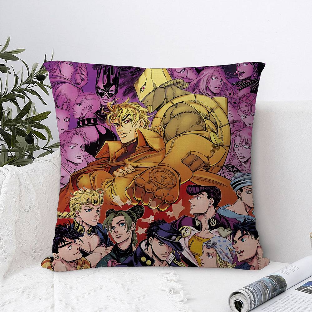 Японская Чехол для подушки JoJo's Bizarre Adventure Декоративная Подушка Диван Домашний Декор Чехол Чехлы для подушек
