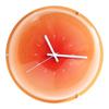 Modern Decorative Bubble Clock with Quiet Quartzs Movement and Artistic Gradients Sunset Pattern for Home Desk Decors