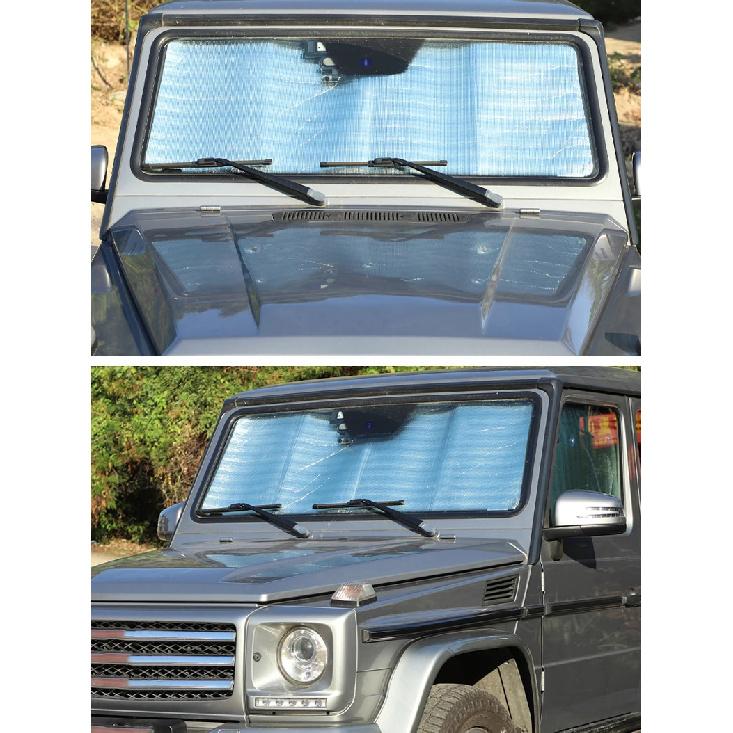 For Mercedes-benz G-Class W463 2004-2018 Car Windshield Sun Shade Front Window Curtain Summer UV Refletive Sun Protection Cover