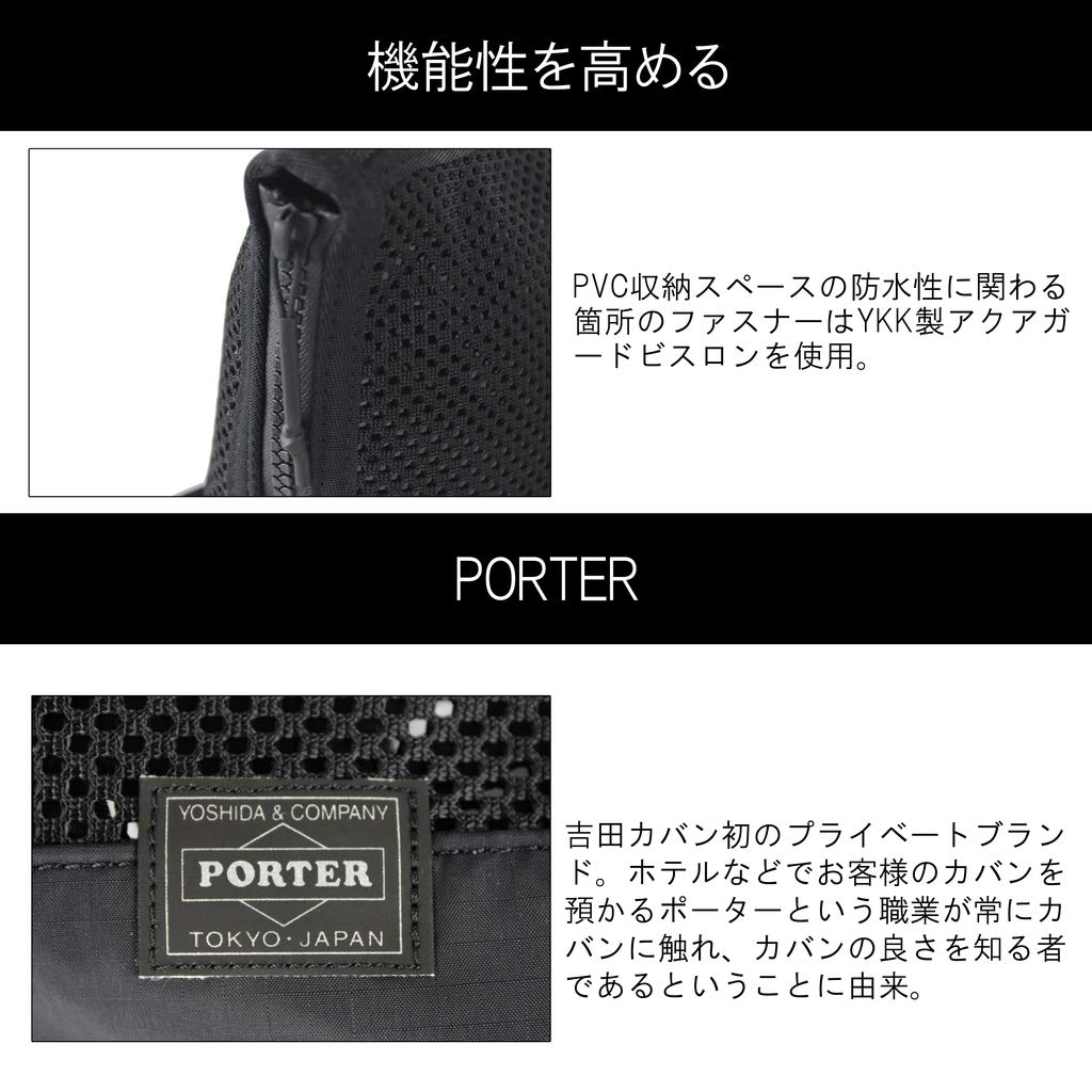 PORTER SCREEN FRONT сумка через плечо [Porter] МЕШОК(XS) 875-19103 Черный/10