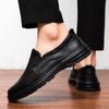 Fashion Genuine Leather Men Casual Shoes Classic Male Comfortable Loafers Handmade Lace-Up Men's Walking Shoes Outdoor Mens Slip On Shoe
