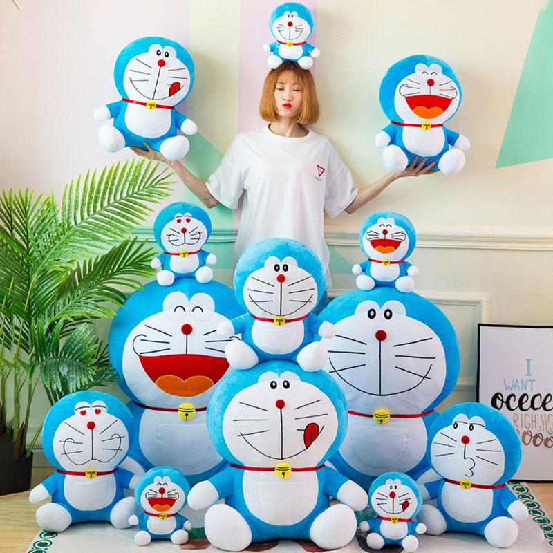 Высококачественная аниме плюшевая игрушка Дораэмон, очаровательно мягкая кукла-кошка, идеальный подарок