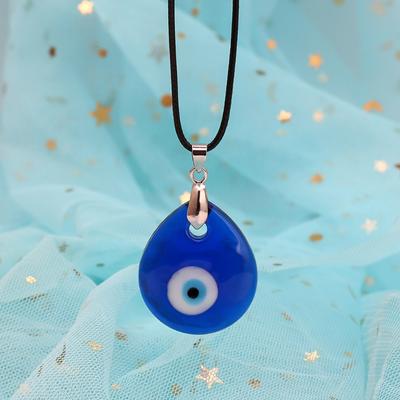 Ожерелье Lucky Blue Eye с подвеской от сглаза, турецкое ожерелье от сглаза для защиты и благословения для M