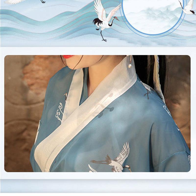 Китайское платье в восточном стиле, костюм феи Ханфу, косплей, древняя традиционная элегантная одежда принцессы династии Тан, одежда для выступлений