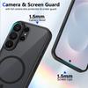 For Samsung Galaxy S26 Ultra Magnetic Case Skin Touch Matte PC + TPU Anti-Drop Phone Cover