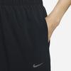 Nike Укороченные повседневные брюки прямого кроя со средней посадкой и логотипом, женские брюки черного цвета FB7030-010