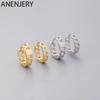 Chain Shape Hoop Earrings For Women Simple Fashion Daily Student Jewelry Gift