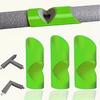 3pcs Durable Construction Foam Pipe Cutter Flame Retardant Pipe Insulation Tool  Commercial Places