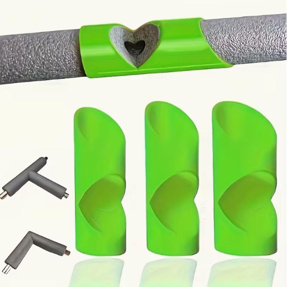 3pcs Durable Construction Foam Pipe Cutter Flame Retardant Pipe Insulation Tool  Commercial Places