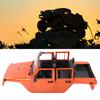 313mm Wheelbase Open Car Body Shell Accessory Fit for SCX10 90046 1 10 RC Car ModelOrange
