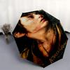 1pc Lord of the Rings Return of the King Automatic Folding Umbrella - Compact 8-Rib Design, Durable Plastic & Iron1144L
