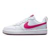 Nike Детские кроссовки Court Borough Low 2 GS Pure Platinum Pink Prime White Sangria BQ5448-015