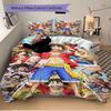 One Piece Adventure Print 3Pcs Bedding Setduvet Cover With 2 Bedropillowcase Home Birthday Gift
