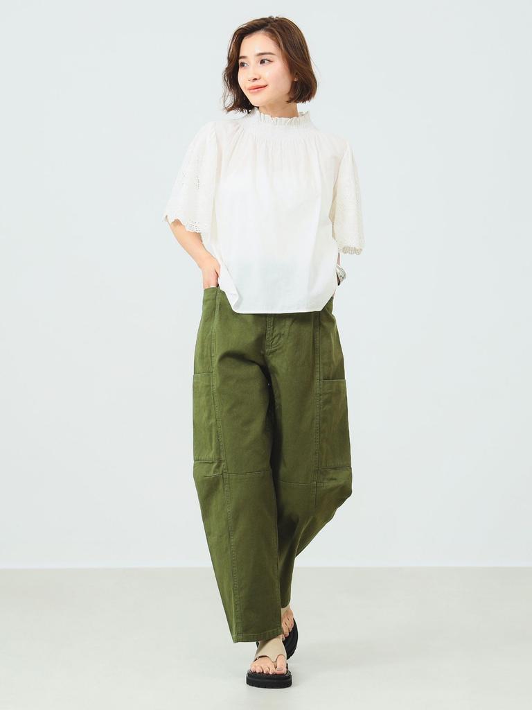 Life Store by Pants GRAMICCI Voyageur Pants OLIVE S [Beaming BEAMS] Женские