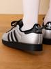 Кроссовки Adidas SUPERSTAR II с ракушкой на мыске Adidas с узором Трилистник IH1599