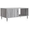 Coffee Table Grey Sonoma 90 x 50 x 40 cm Particleboard
