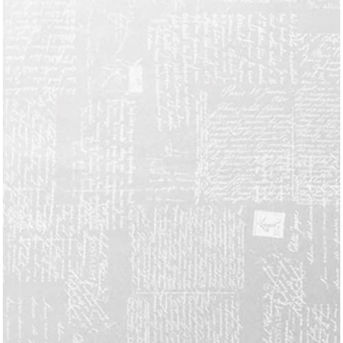 HEADS DWX-LTL1 Японская вощеная бумага, Белая, 16,5 x 16,5 см, 100 листов, Безопасна для пищевых продуктов, Дизайнерские листы