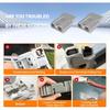 Connector, Quick Connect/Disconnect Battery Plug Connector Interchange Genderless Design Suitable for Car Trailer Winch Hoist Motor Electrical