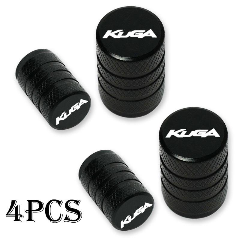 AJE1 For Ford Kuga Auto Accessories Car Wheel Tire Valve Caps Tyre Stem Covers Airdust Waterproof